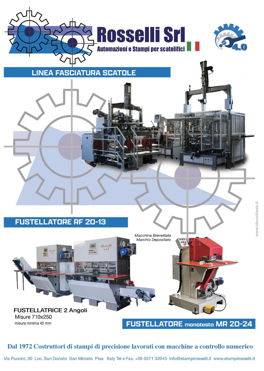 nuova pagina Rosselli srl su rivista specializzata